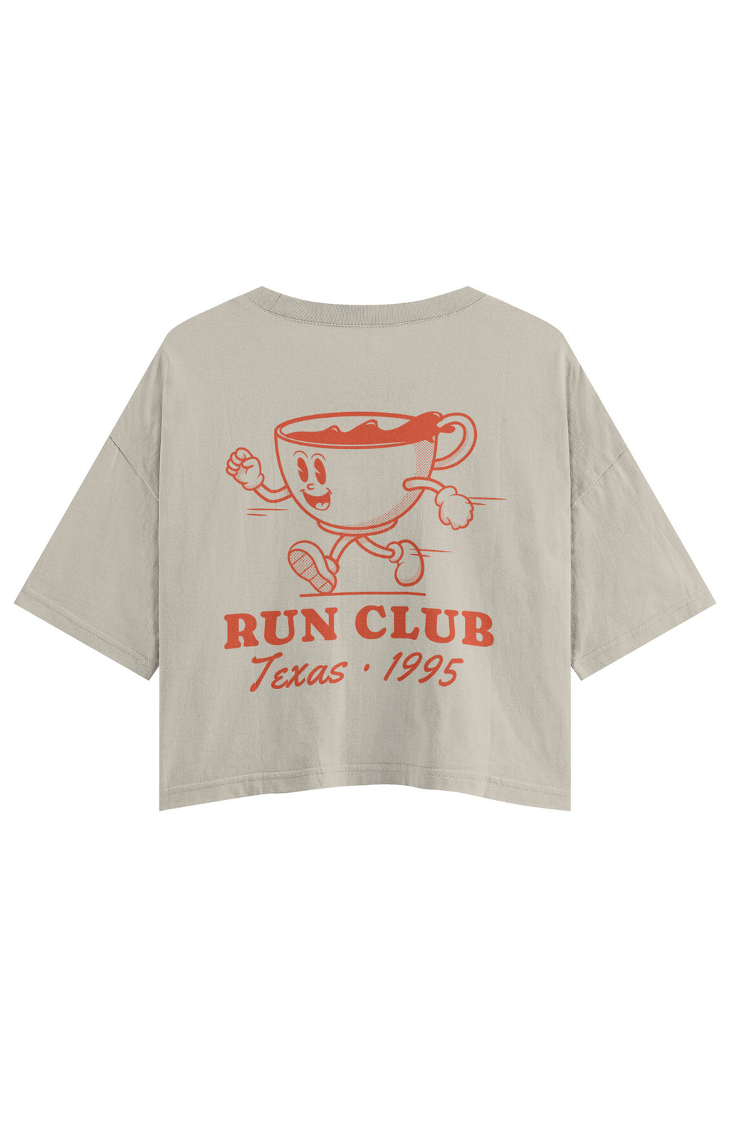 Unisex Run Club CropTop — Retro Edition