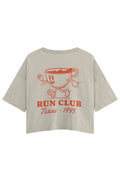Unisex Run Club CropTop — Retro Edition