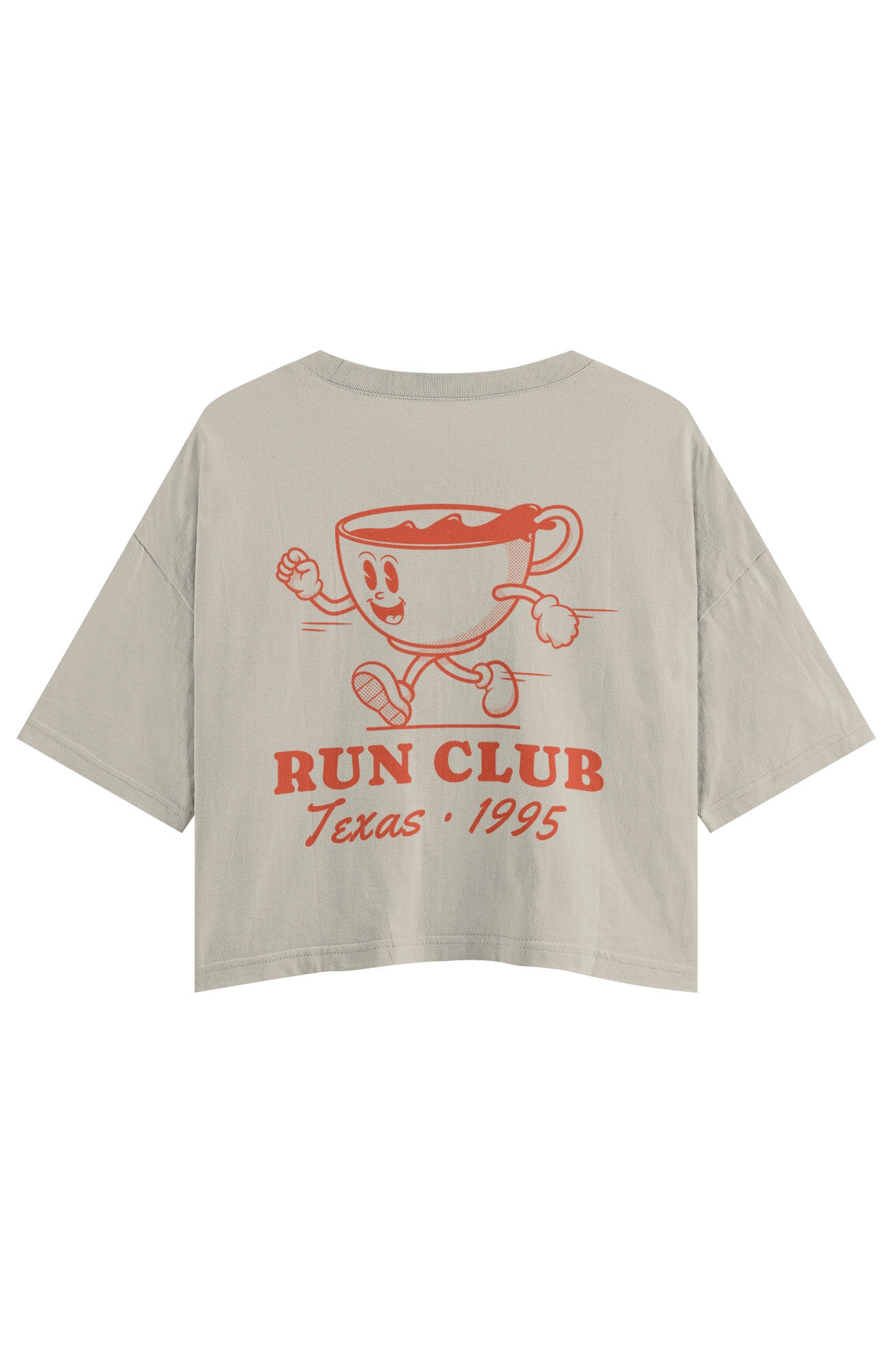 Unisex Run Club CropTop — Retro Edition