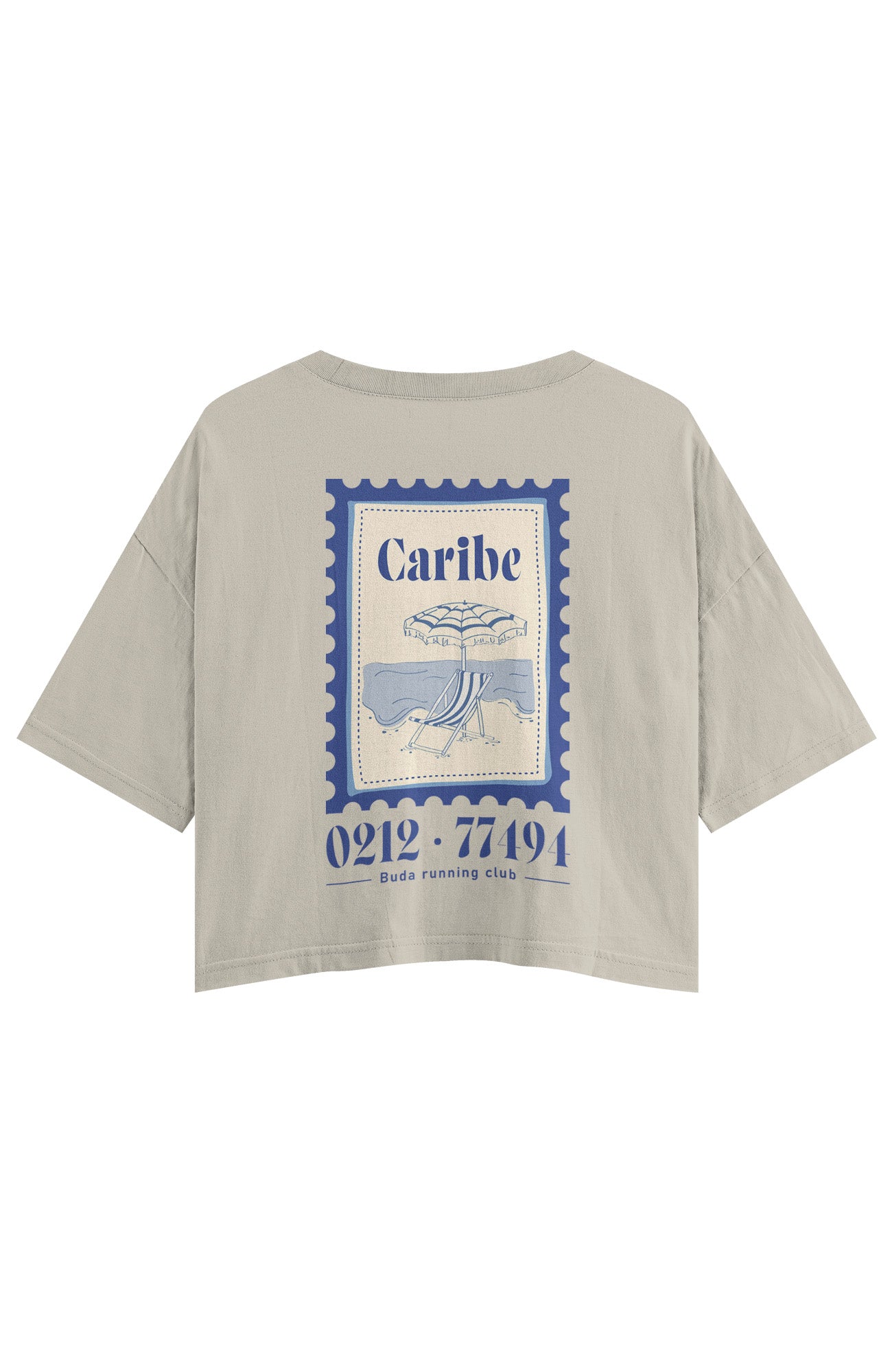 Cropped Tee “Caribe” — By BUDA