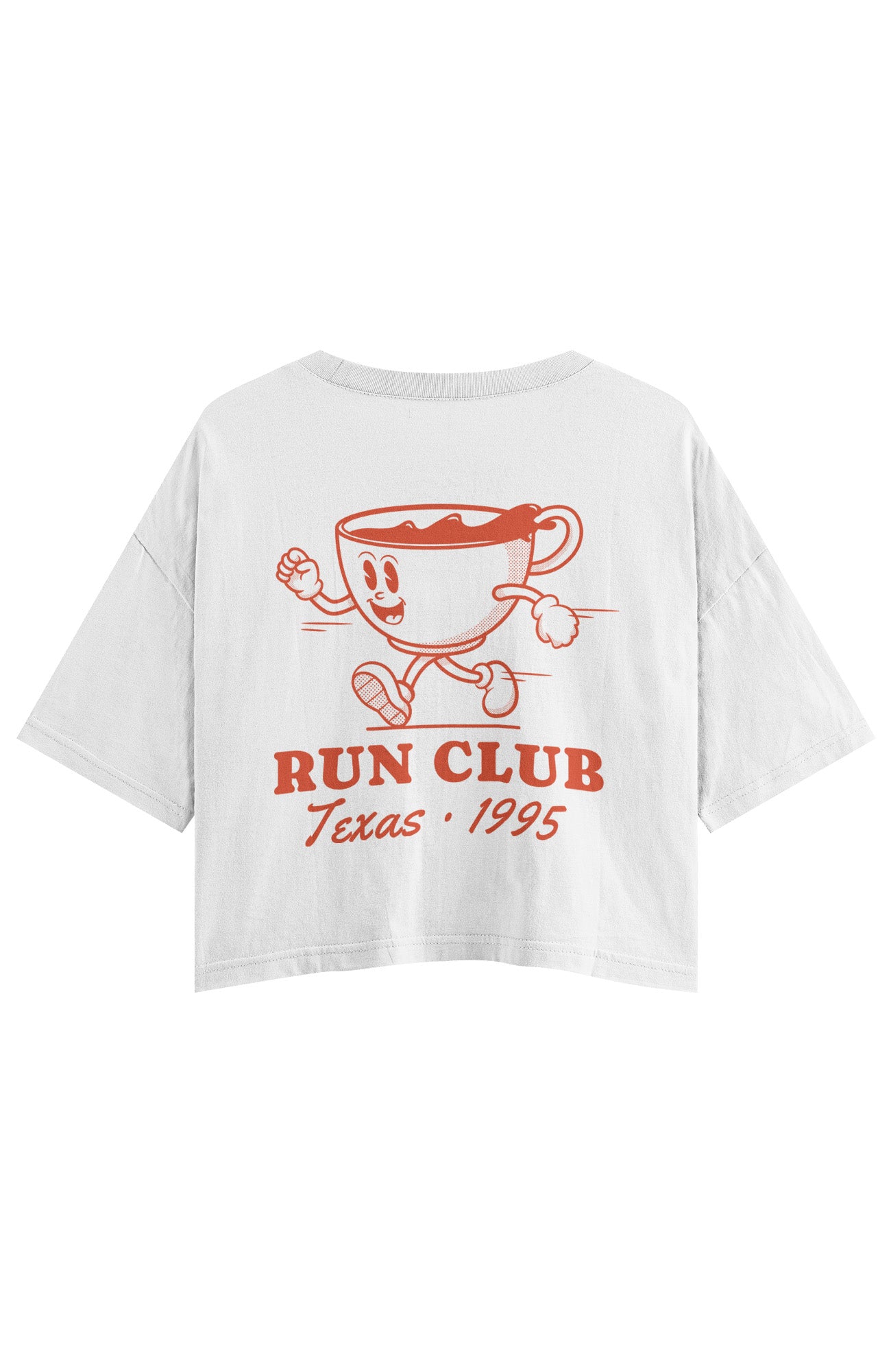 Unisex Run Club CropTop — Retro Edition