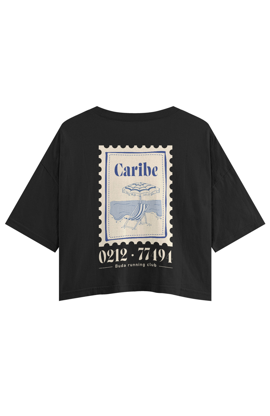 Cropped Tee “Caribe” — By BUDA
