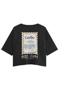 Cropped Tee “Caribe” — By BUDA