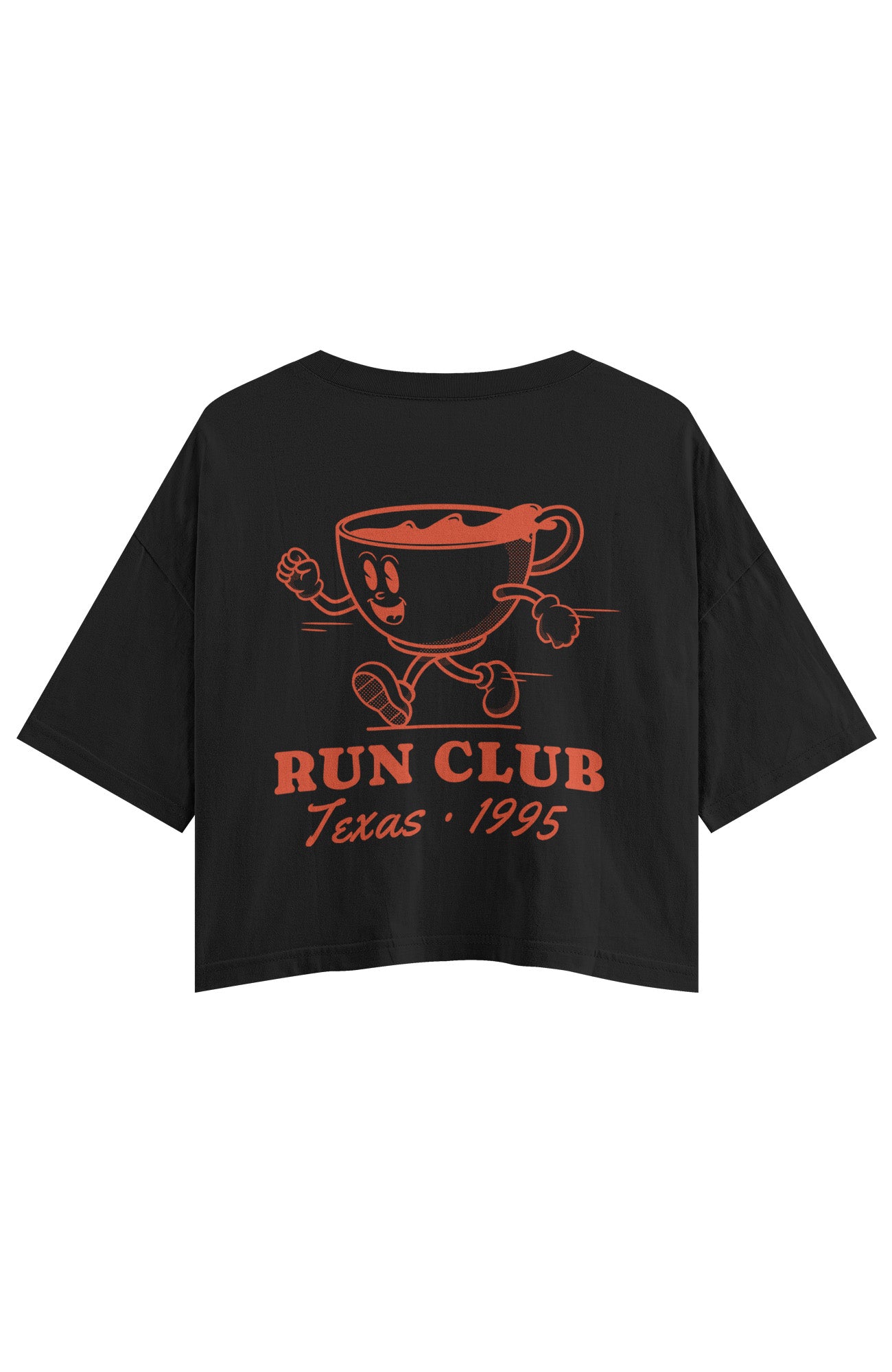 Unisex Run Club CropTop — Retro Edition